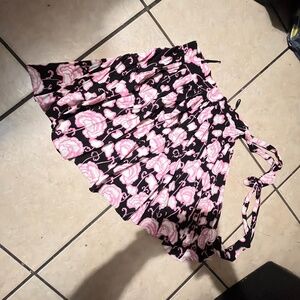 Japanese cherry blossom Prada skirt